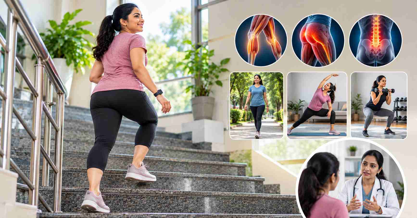 Benefits & Precautions of Stair Climbing