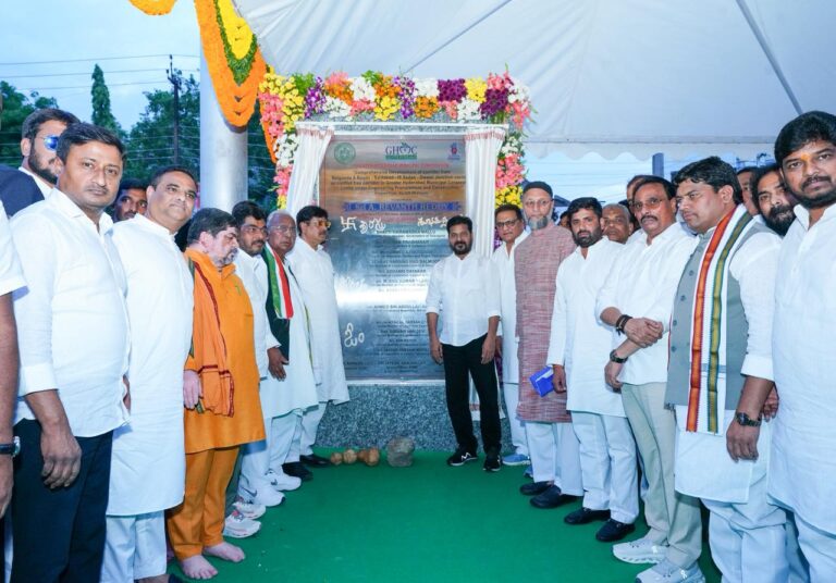 చంచల్‌గూడ – సంతోష్‌నగర్  స్టీల్ ఫ్లైఓవర్​ను ప్రారంభించిన సీఎం రేవంత్ రెడ్డి