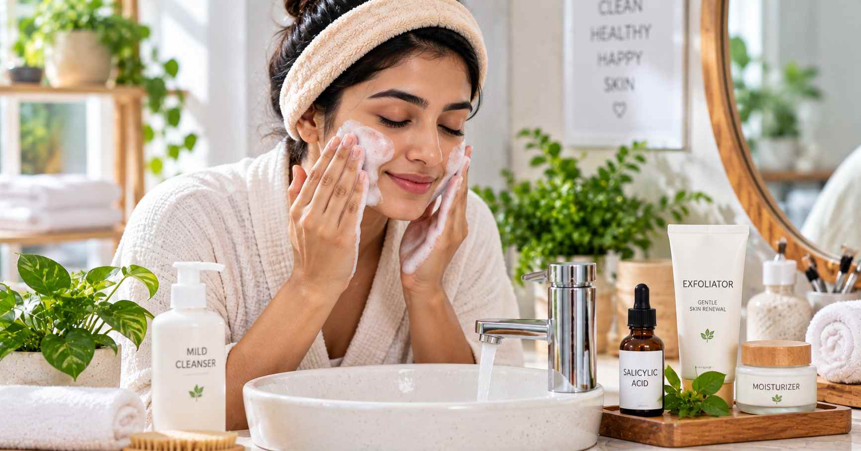 Cleansing & Gentle Exfoliation