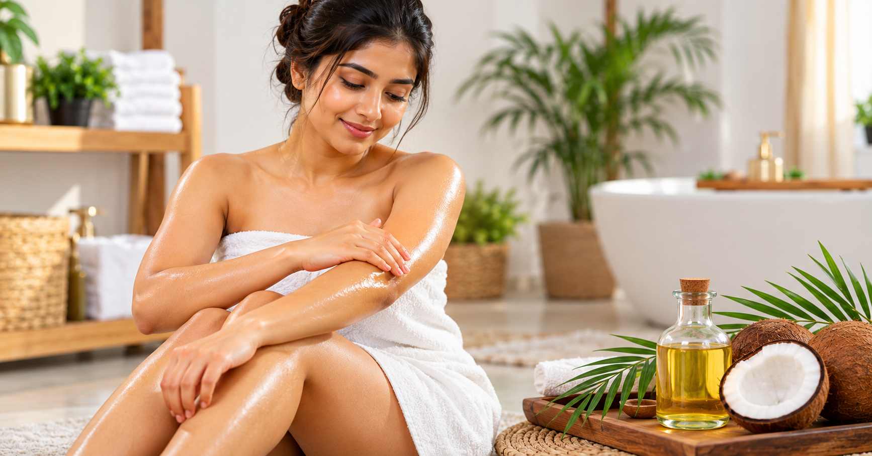 Coconut Oil for Skin Moisture