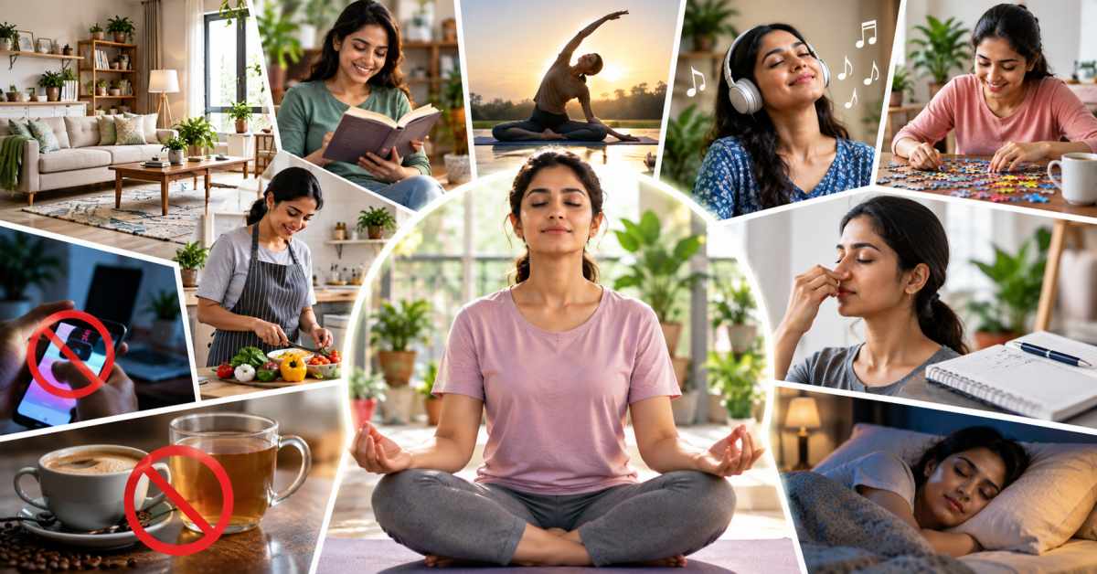 Doing this can help reduce recurring thoughts.