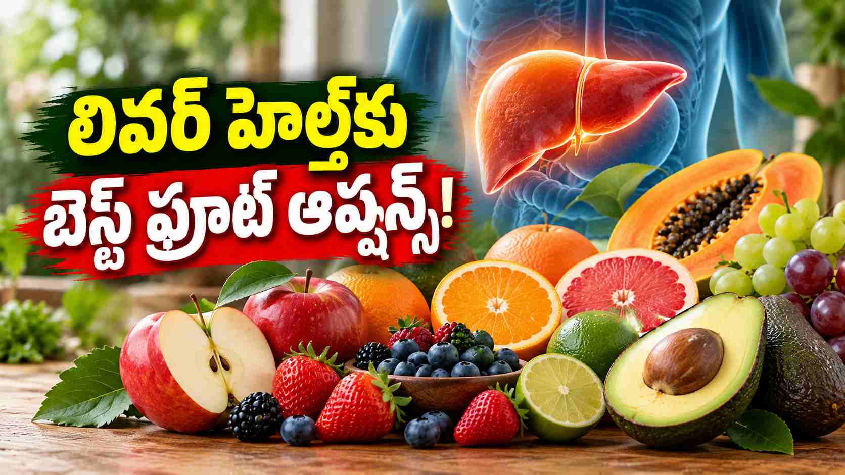 పండ్ల ఎంపికలో ఇవి మిస్ కావొద్దు.. లివర్ హెల్త్కు మంచి ఆప్షన్స్ ఇవే! Dont Miss These Fruits Great Options For Liver Health
