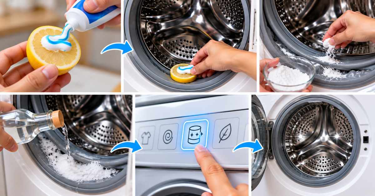 Easy cleaning process