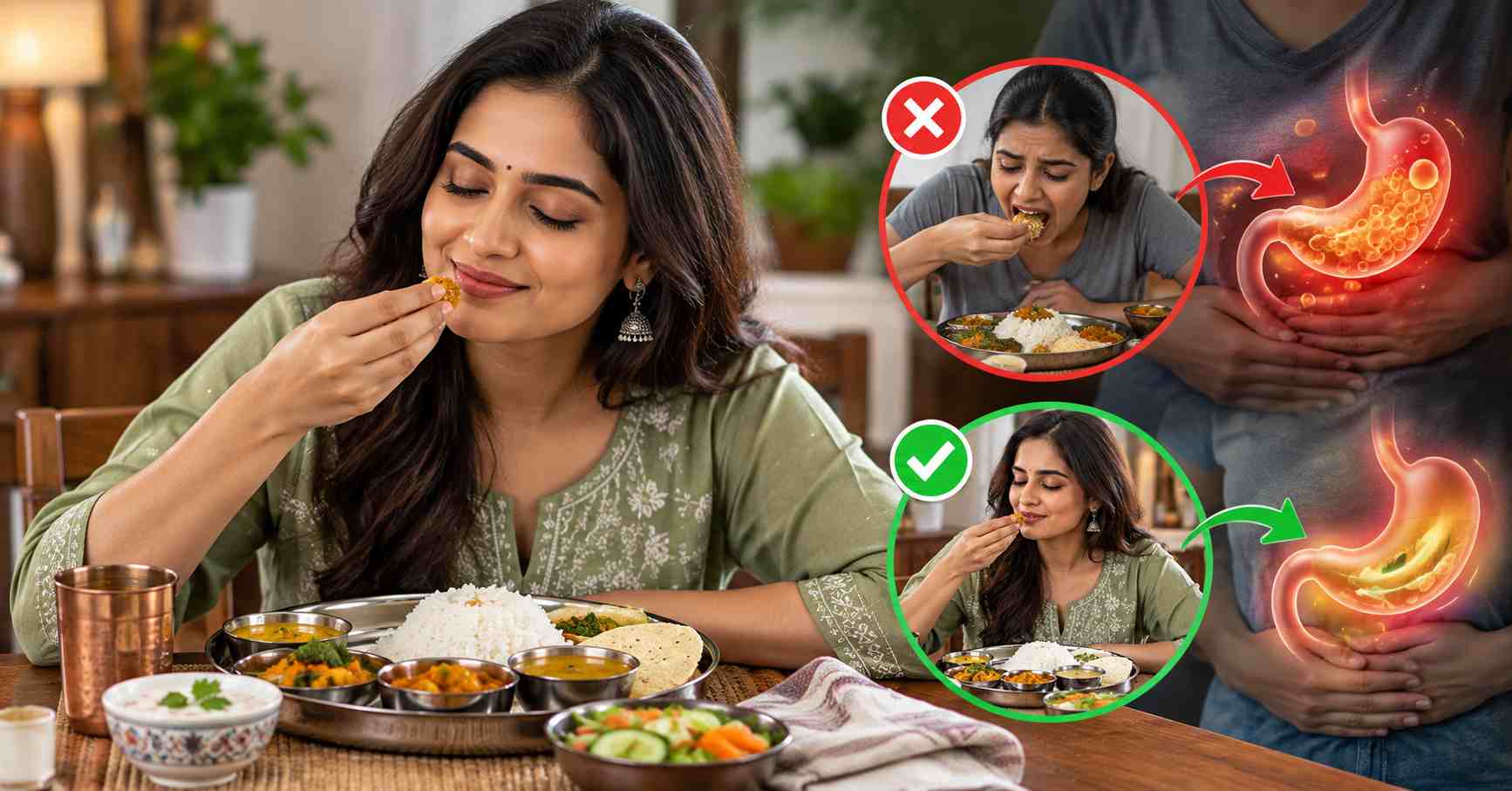 Eat Slowly & Moderately