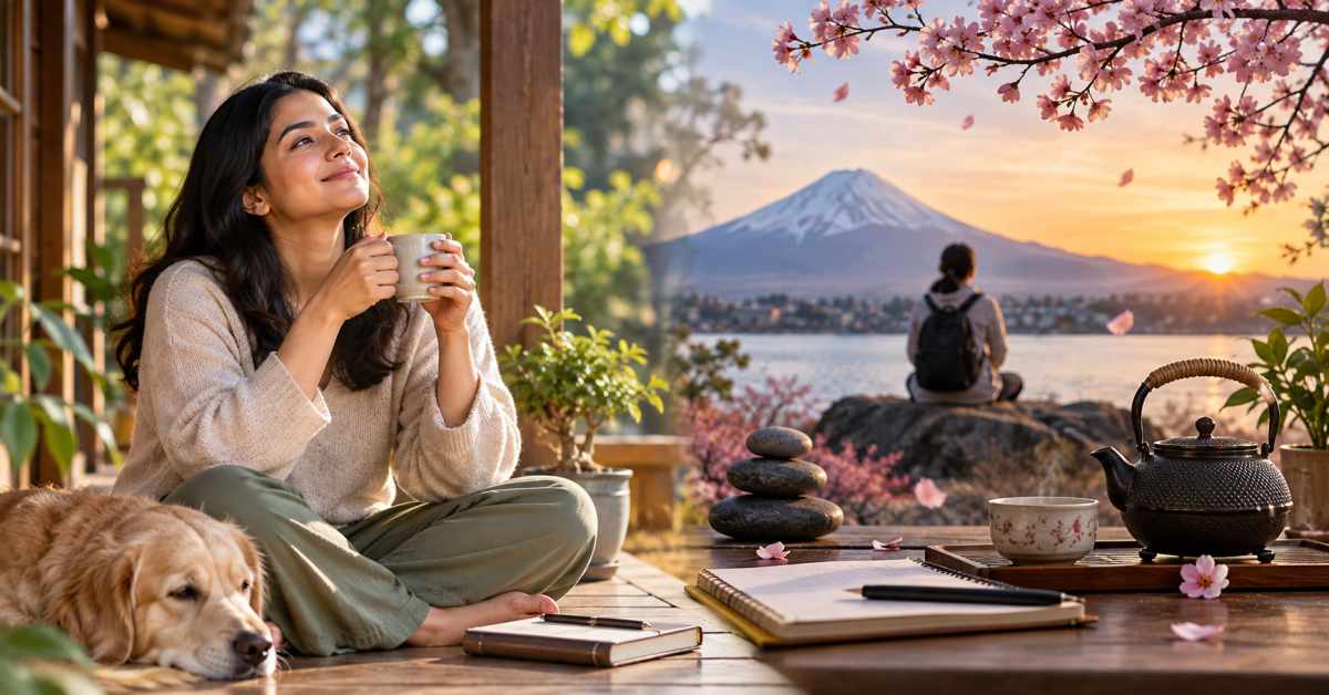 Enjoy the present moment with Ikigai and Mono no aware