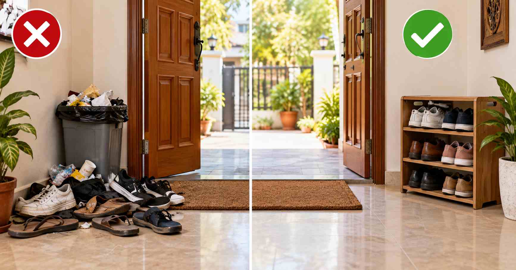 Entrance Cleanliness