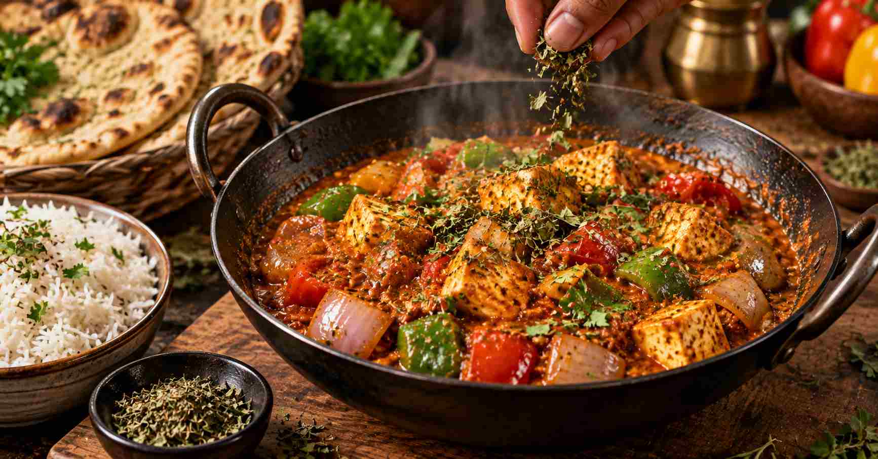 Final Touch with Paneer