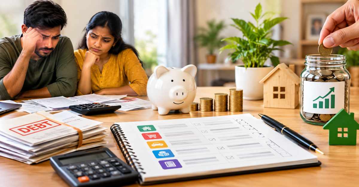 Financial planning is crucial to getting out of debt.
