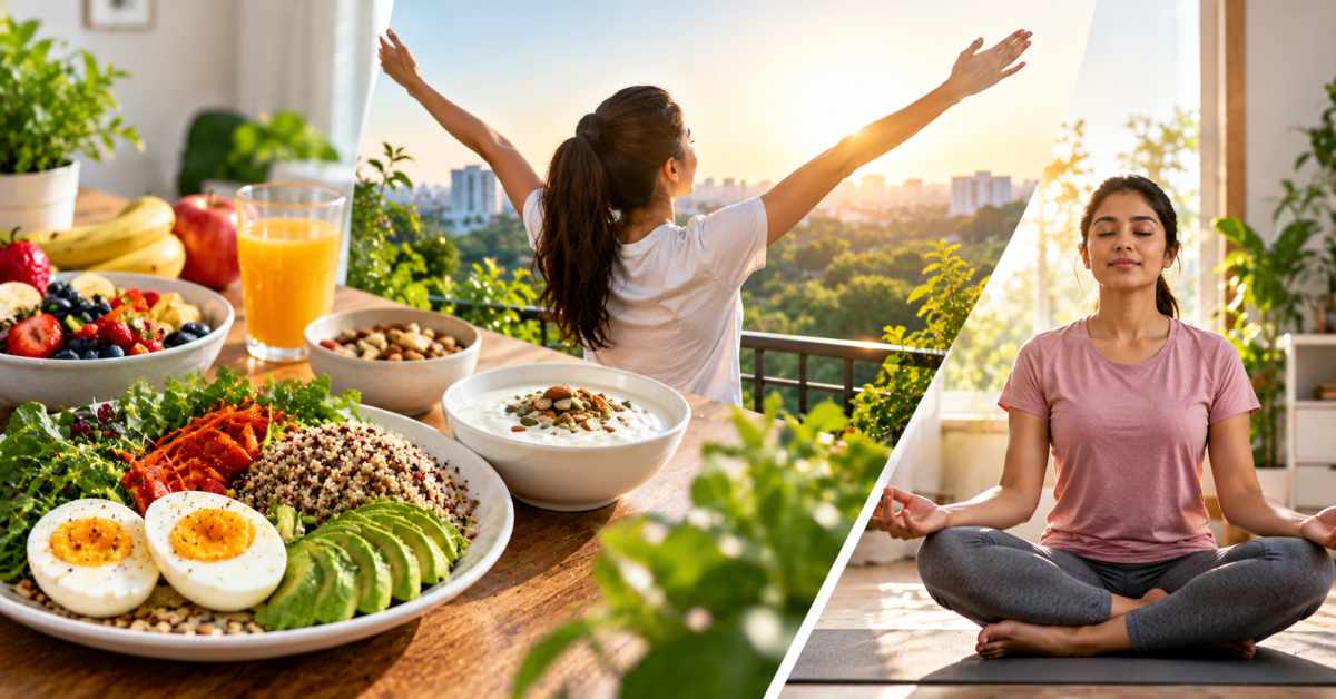 For nutritious food, natural light, and a peaceful mind.