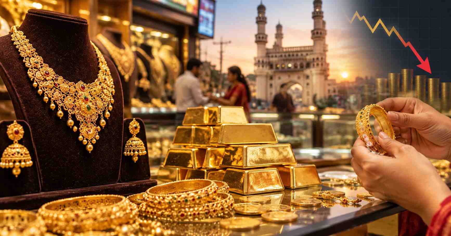 Gold Rates in Telugu States