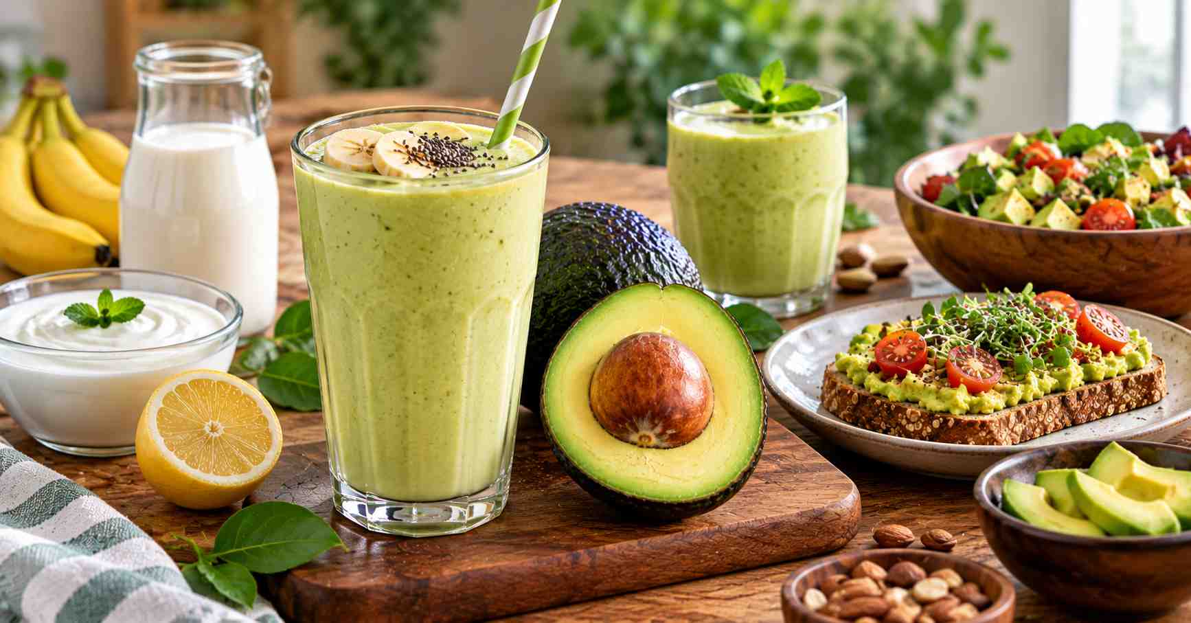 Healthy Avocado Smoothie