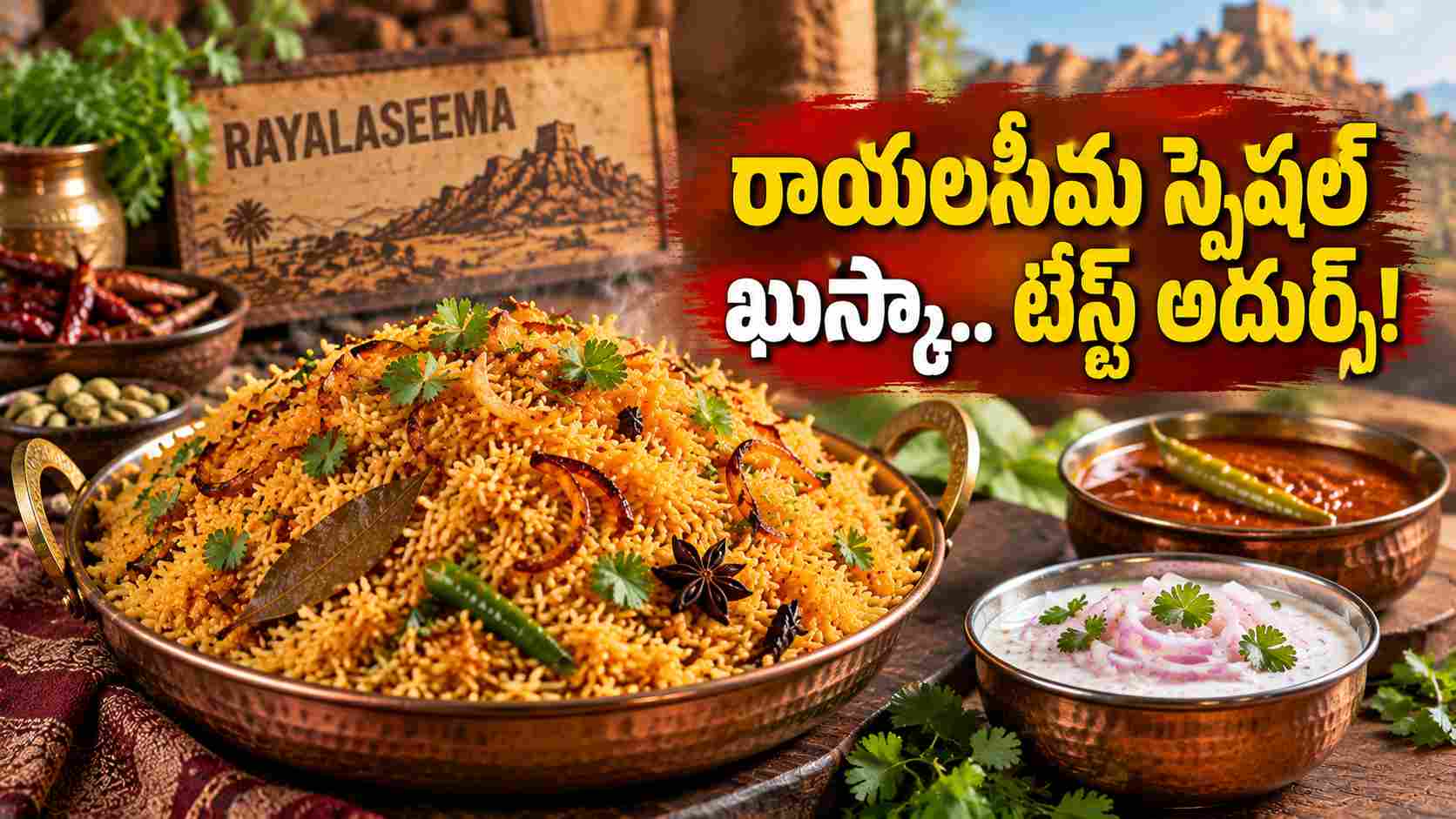 హోటల్ స్టైల్ రాయలసీమ స్పెషల్ ఖుస్కా.. ఈ టేస్ట్కి ఎవరైనా ఫిదా అవ్వాల్సిందే! Hotel Style Rayalaseema Special Khushka Anyone Will Fall In Love With This Taste