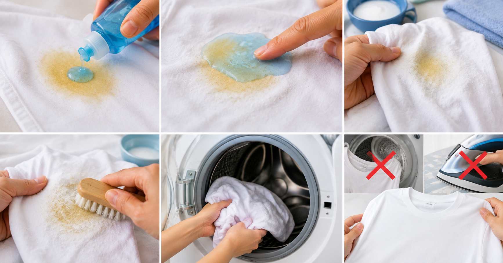 How to check for old stains