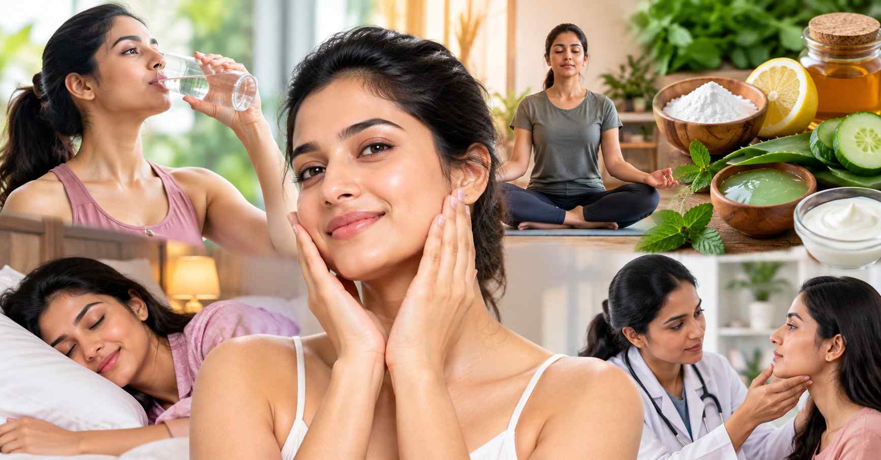 Hydration & Sleep for Natural Glow