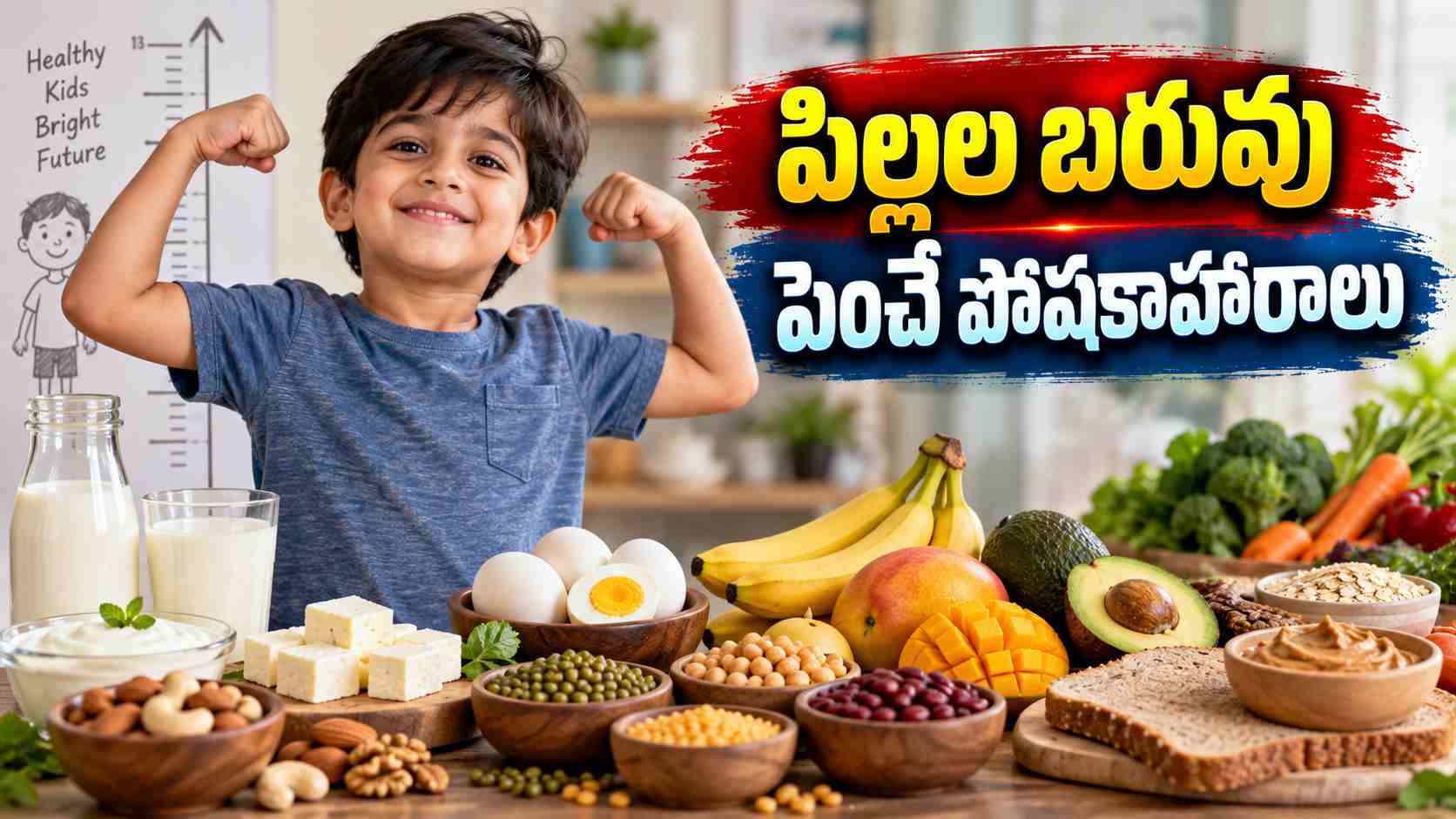 మీ పిల్లల బరువు వయసుకు తగ్గట్లుగా లేదా… ఈ పోషకాహారాలు మిస్ చేయకండి! Is Your Child Underweight For Their Age Dont Miss These Nutritious Foods