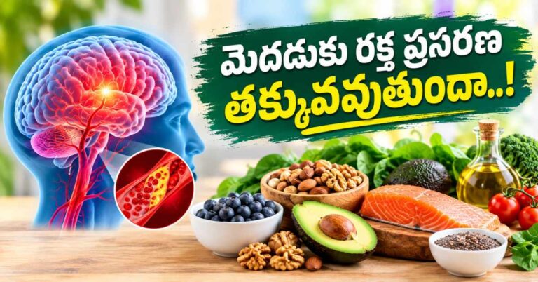 మెదడుకు రక్త ప్రసరణ సరిగ్గా జరగాలంటే.. మీ ఆహారంలో వీటిని చేర్చుకోండి!