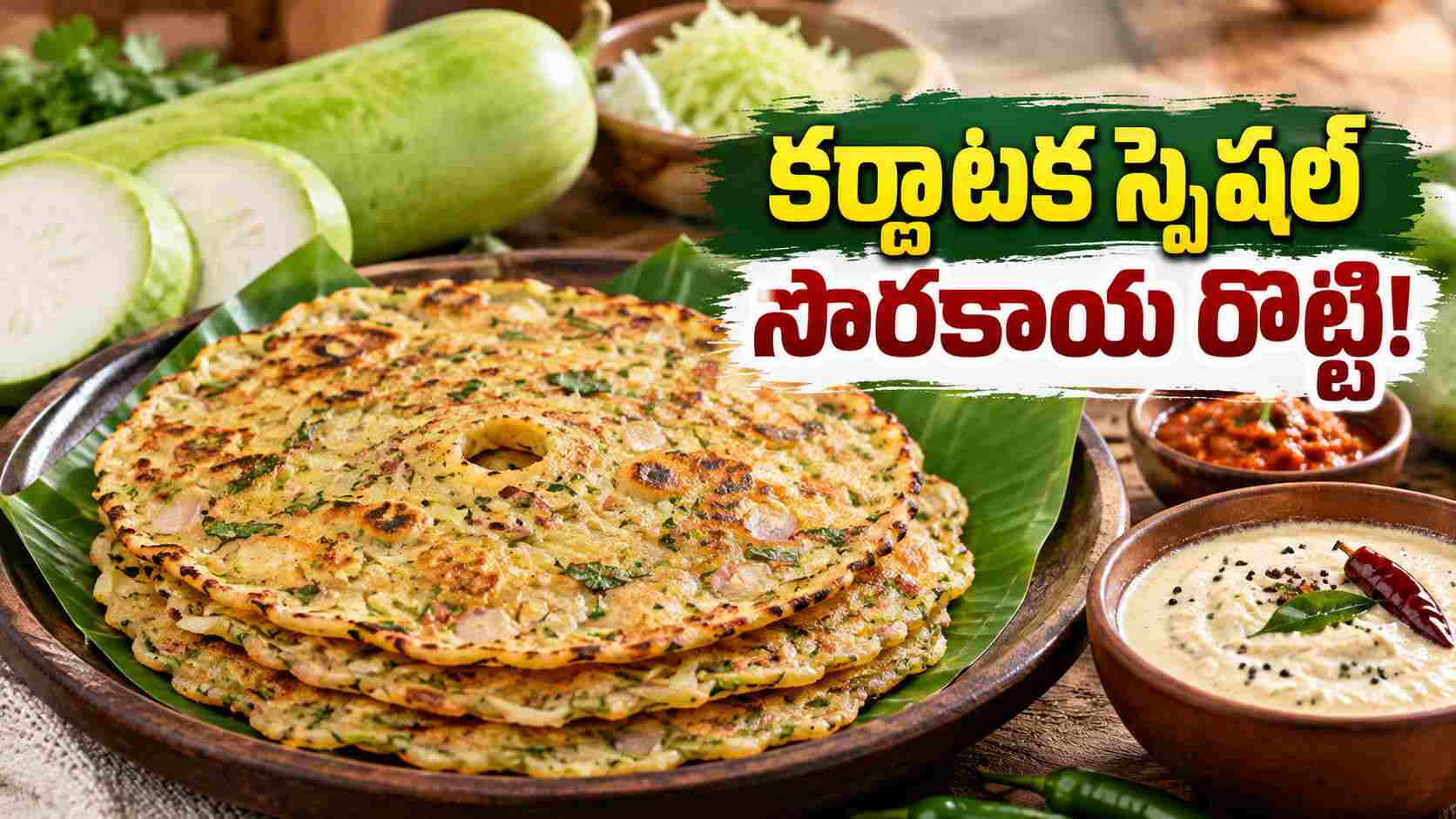 కర్ణాటక స్టైల్ స్పెషల్ రొట్టి.. సొరకాయ నచ్చని వాళ్లు కూడా అడిగి మరీ తింటారు! Karnataka Style Special Rotti Even Those Who Dont Like Bottle Gourd Will Ask For More
