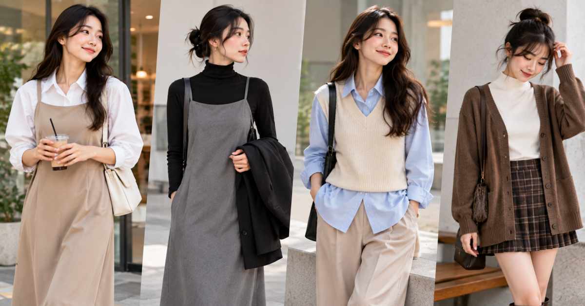 Layering style with minimal design