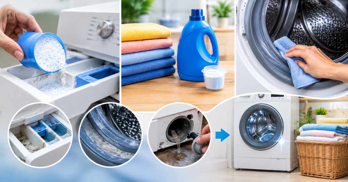 Machine maintenance with the correct detergent dosage