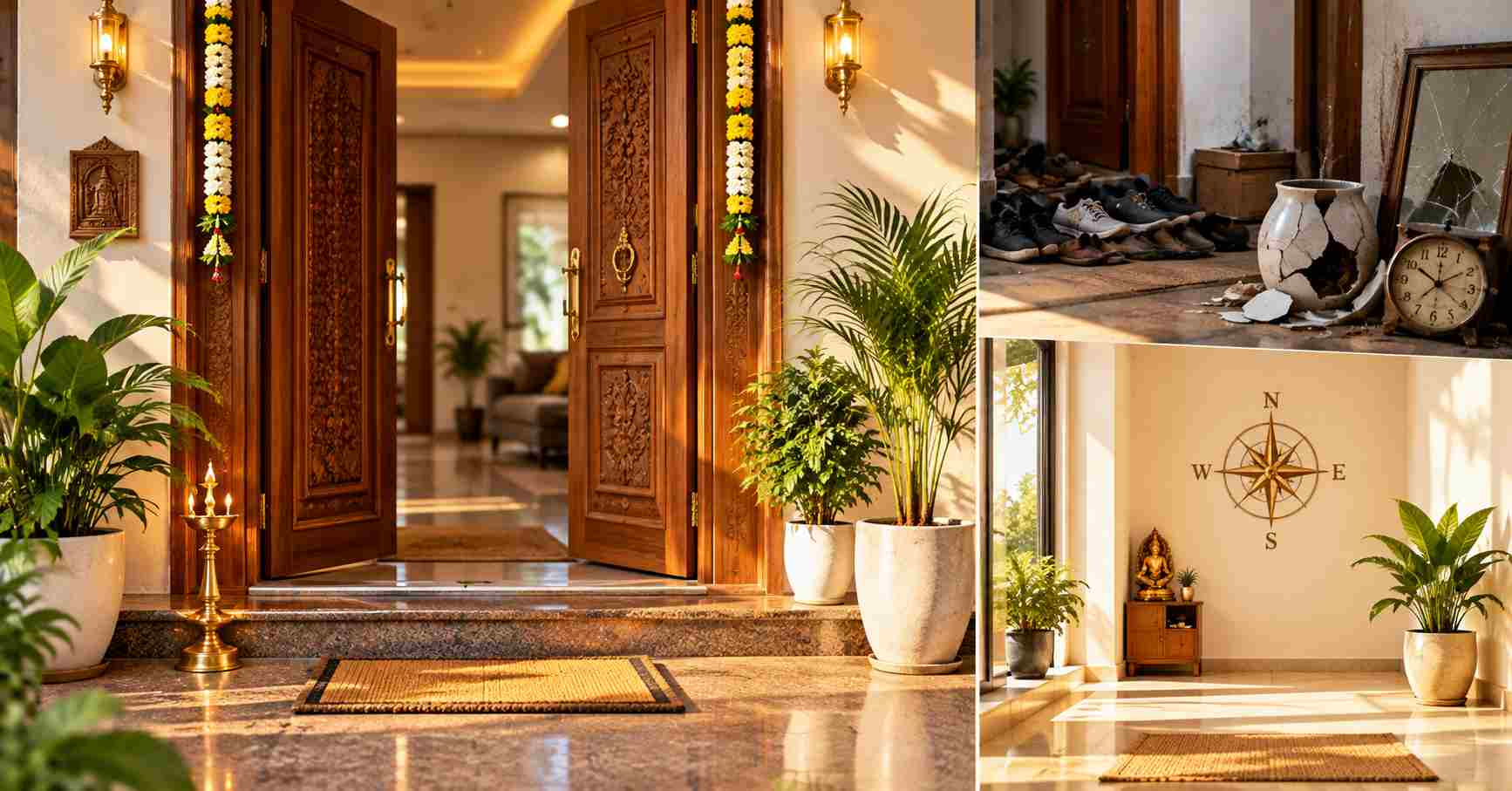 Main Entrance & Clutter