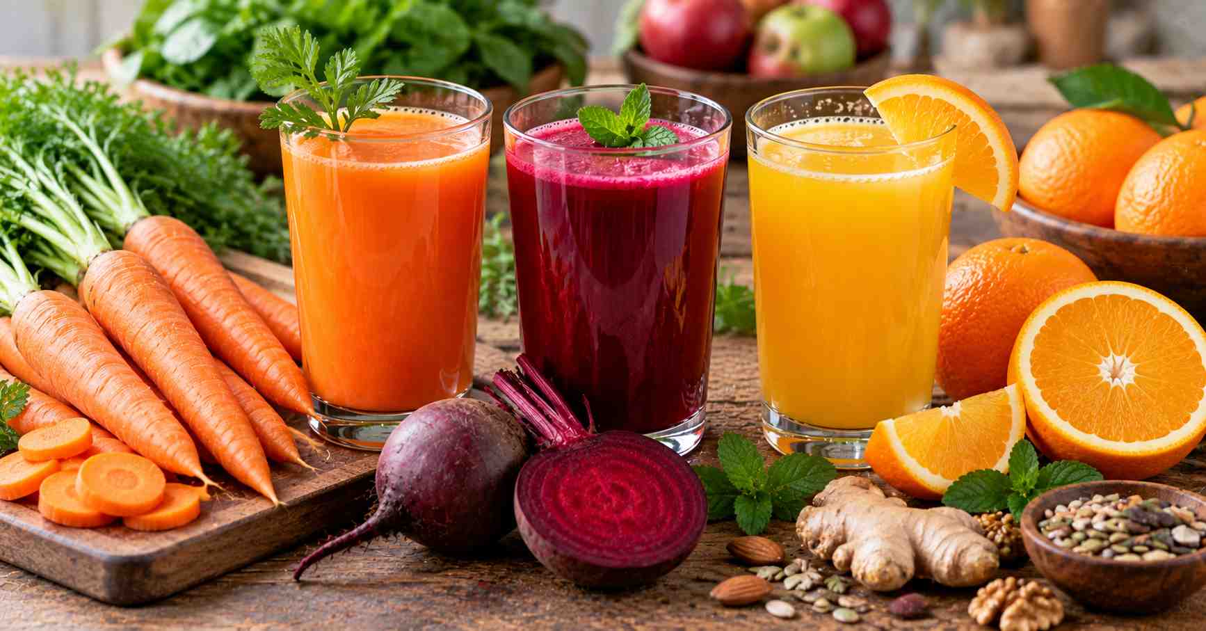 Make Carrot Juice More Nutritious