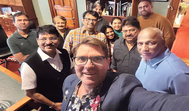 ఆస్ట్రేలియా పర్యటనలో బీజేపీ నేతలతో మాజీ మంత్రి మల్లారెడ్డి Former Minister Malla Reddy Australia Tour