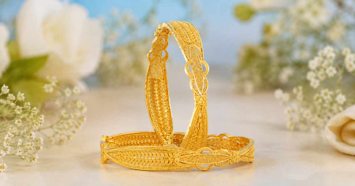 Net-work and jaali-work bangles