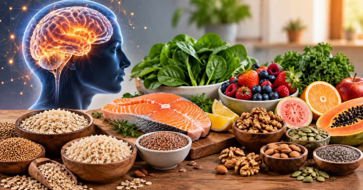 Nutritious foods that benefit brain health