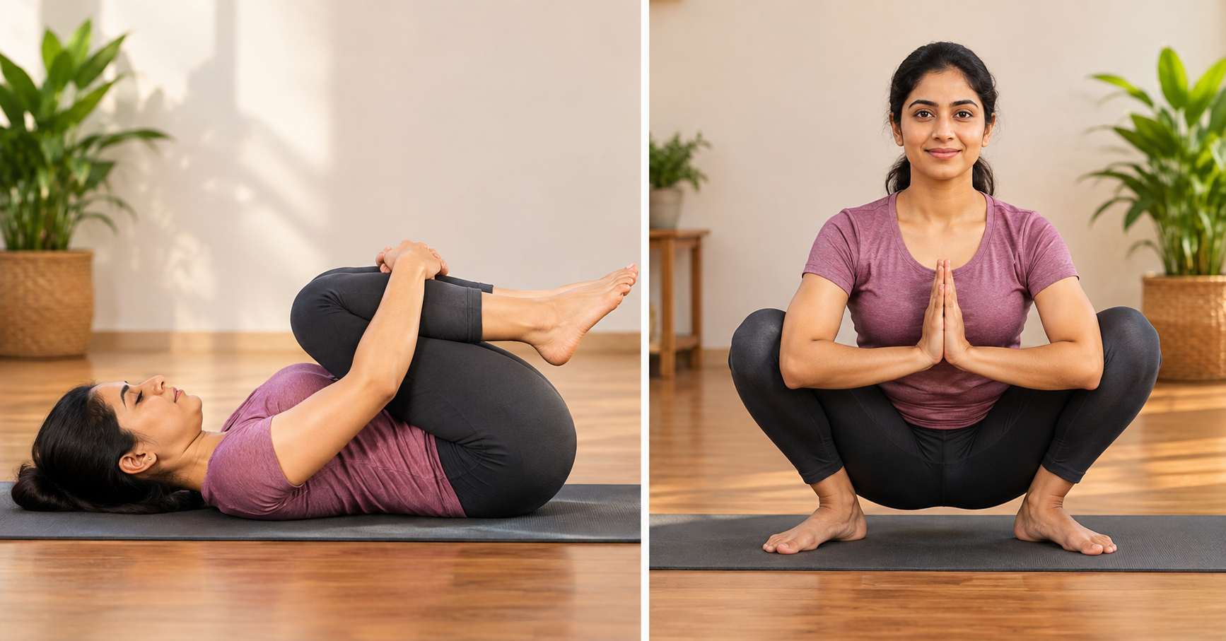 Pawanmuktasana, Malasana