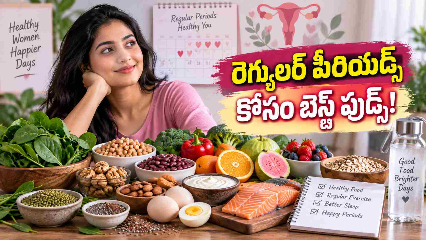 ఏ సమస్య లేకపోయినా పీరియడ్స్ లేట్ అవుతున్నాయా?.. ఈ ఫుడ్స్ మిస్ చేయొద్దు! Periods Getting Late Even Without Any Health Issues Dont Miss These Foods