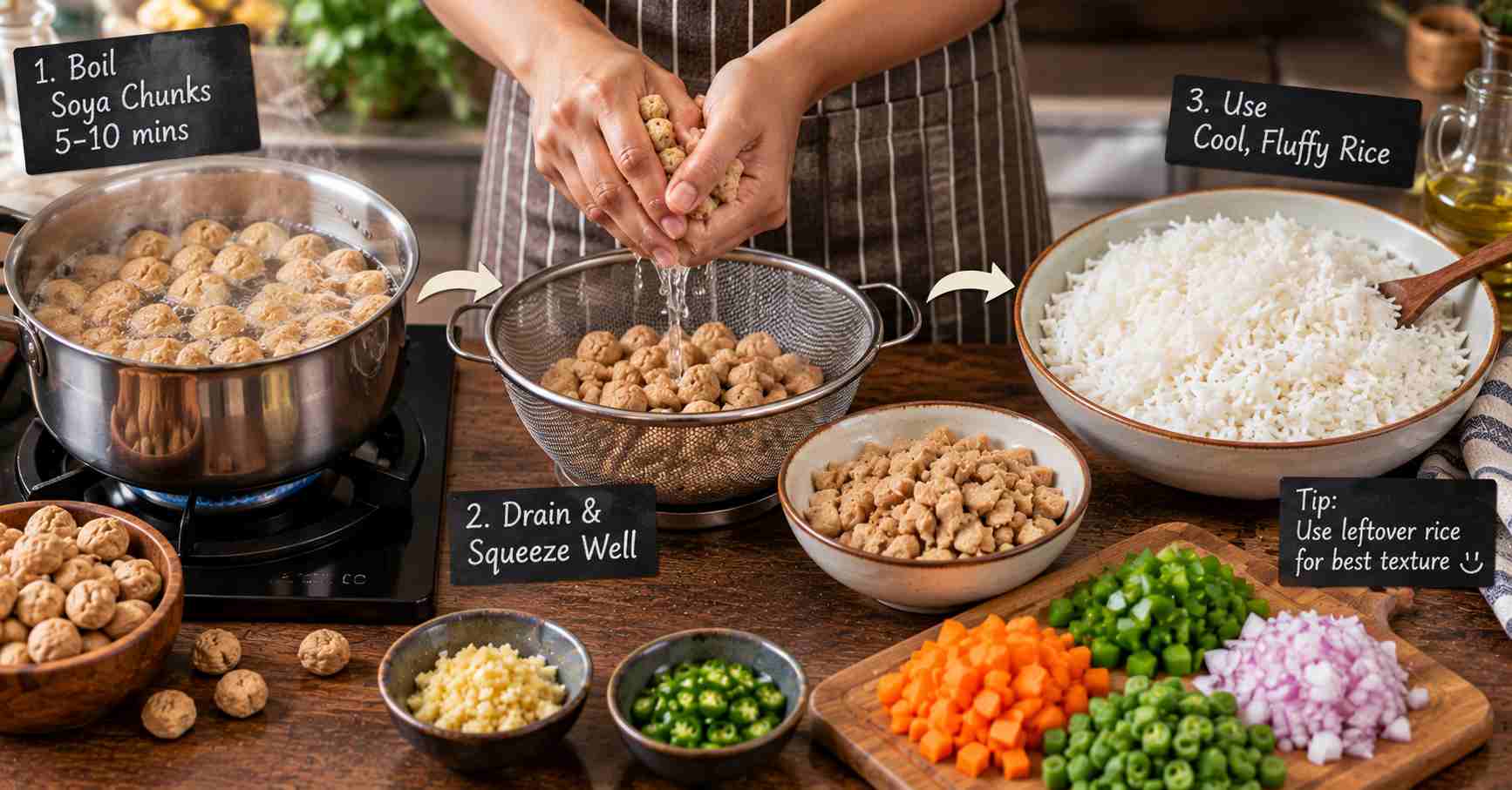 Prepare Meal Maker & Rice