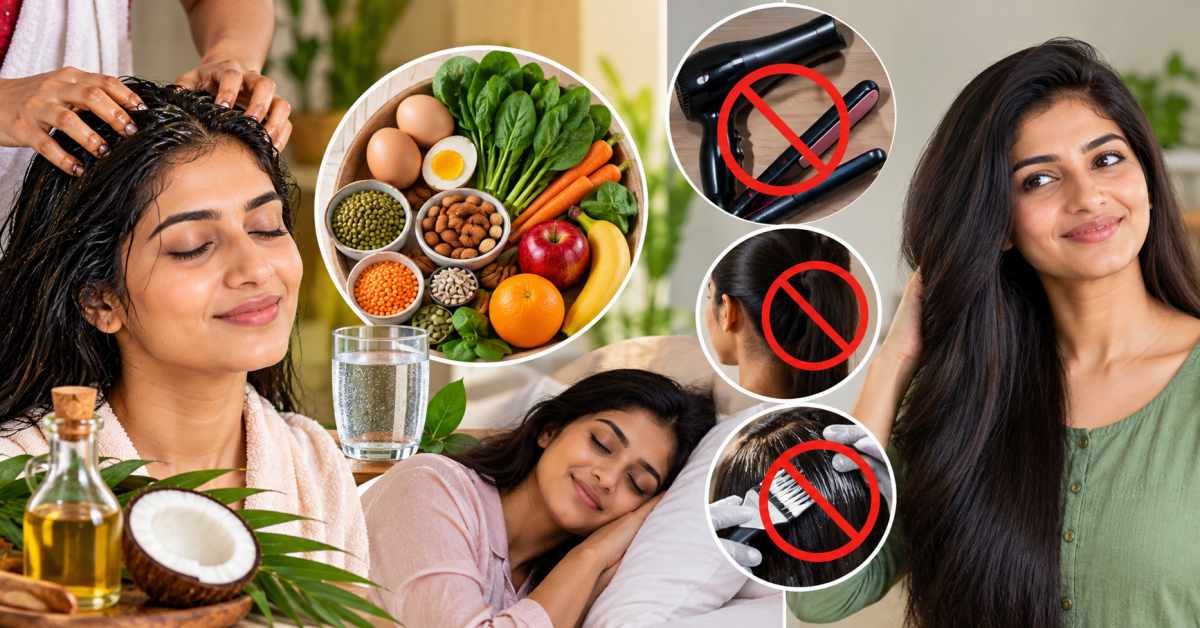 Proper care and a nutritious diet are essential for hair health.
