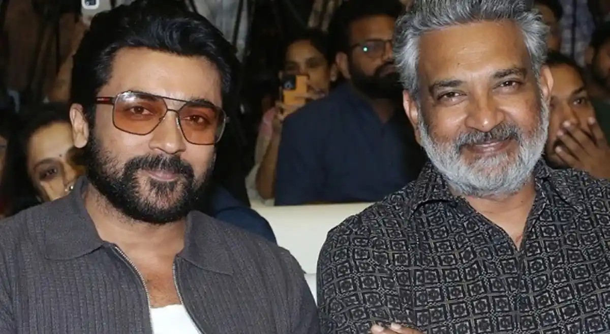 రాజమౌళి మాటతో మళ్లీ చర్చల్లోకి సూర్య ప్రాజెక్టు Suriyas Project Back In The Spotlight Following Rajamoulis Remarks