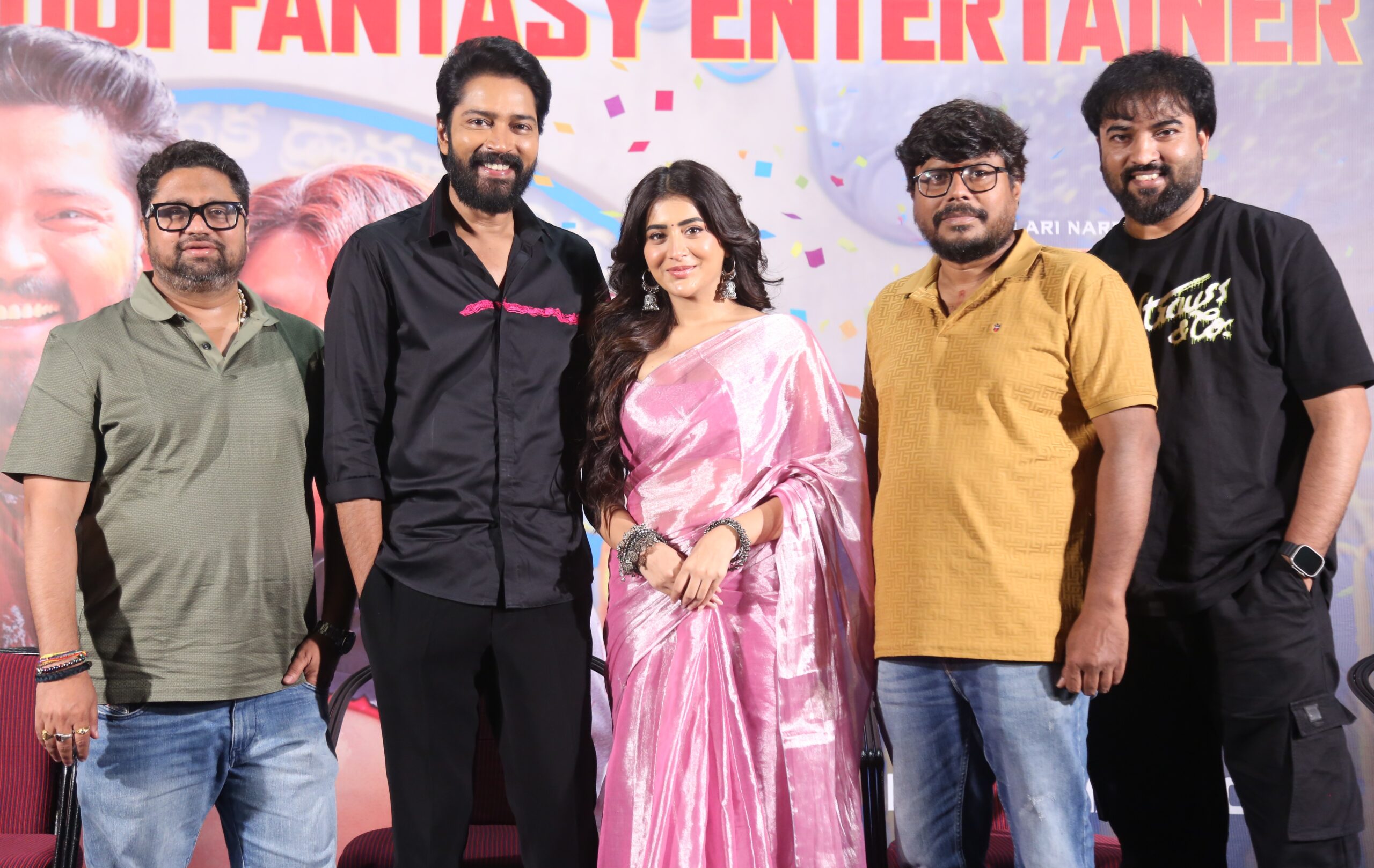 Rambha Urvasi Menaka Is Receiving A Very Good Response Says Hero Allari Naresh At The Success Press Meet