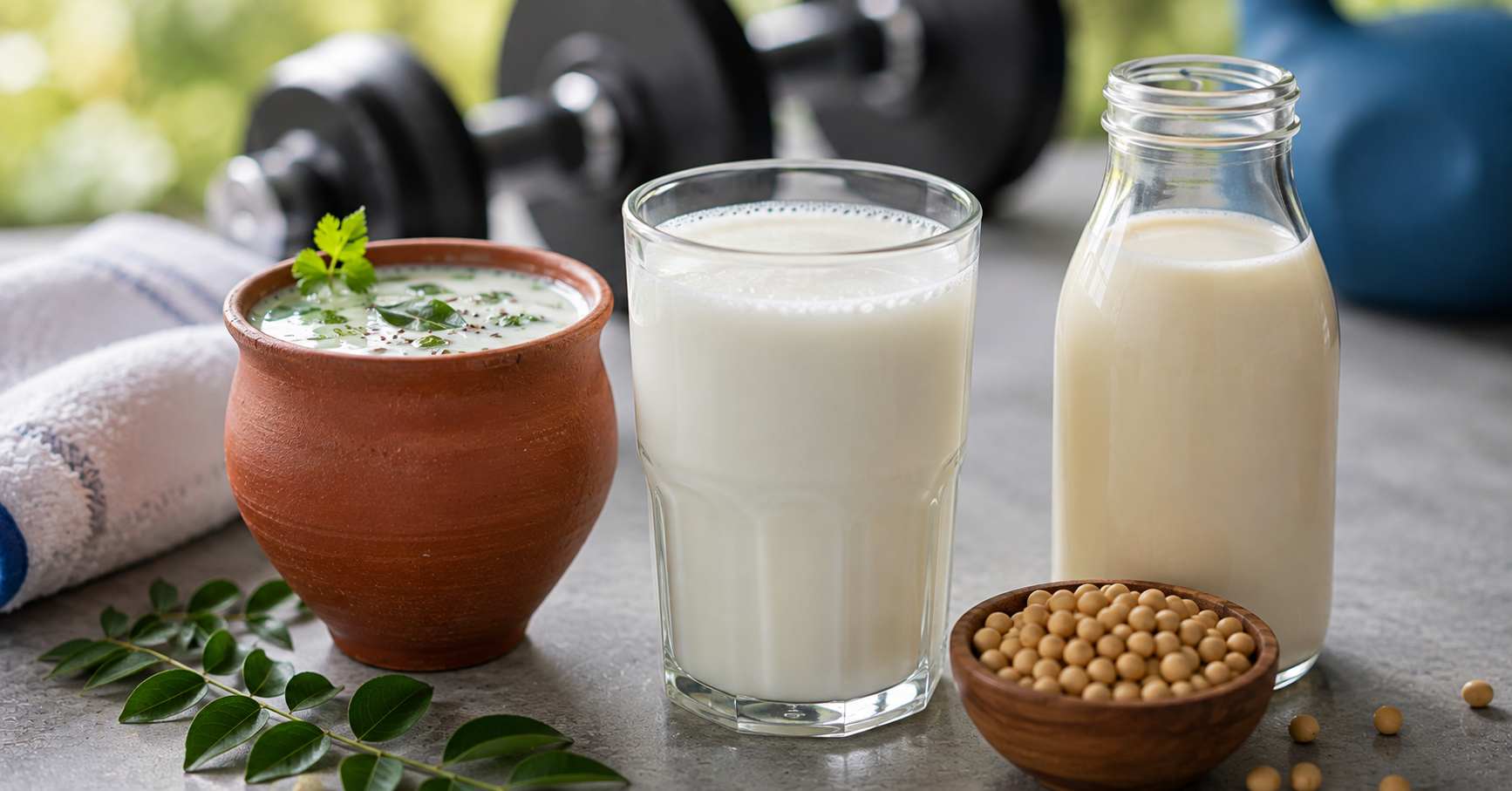 Recovery with Buttermilk and Milk