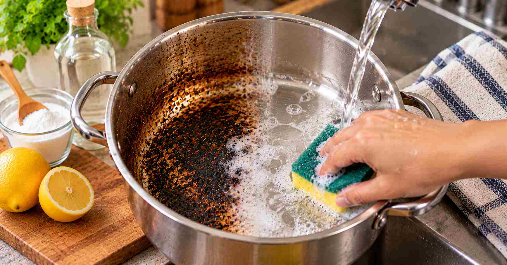 Remove Stains with Baking Soda
