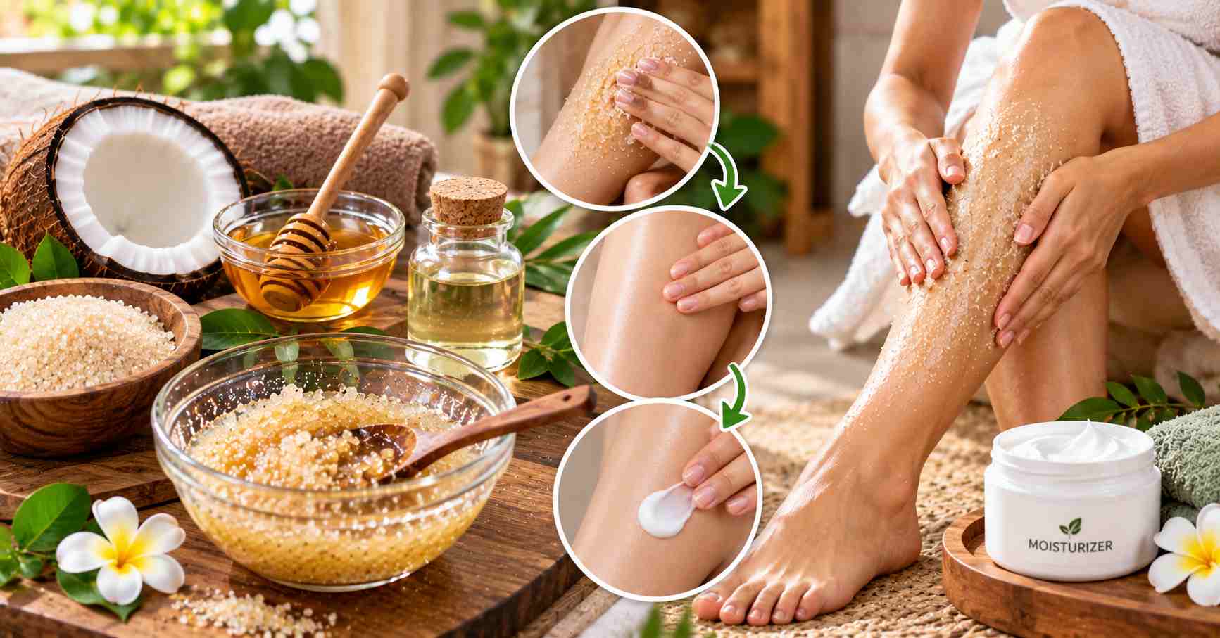 Removes Dead Skin & Moisturizes