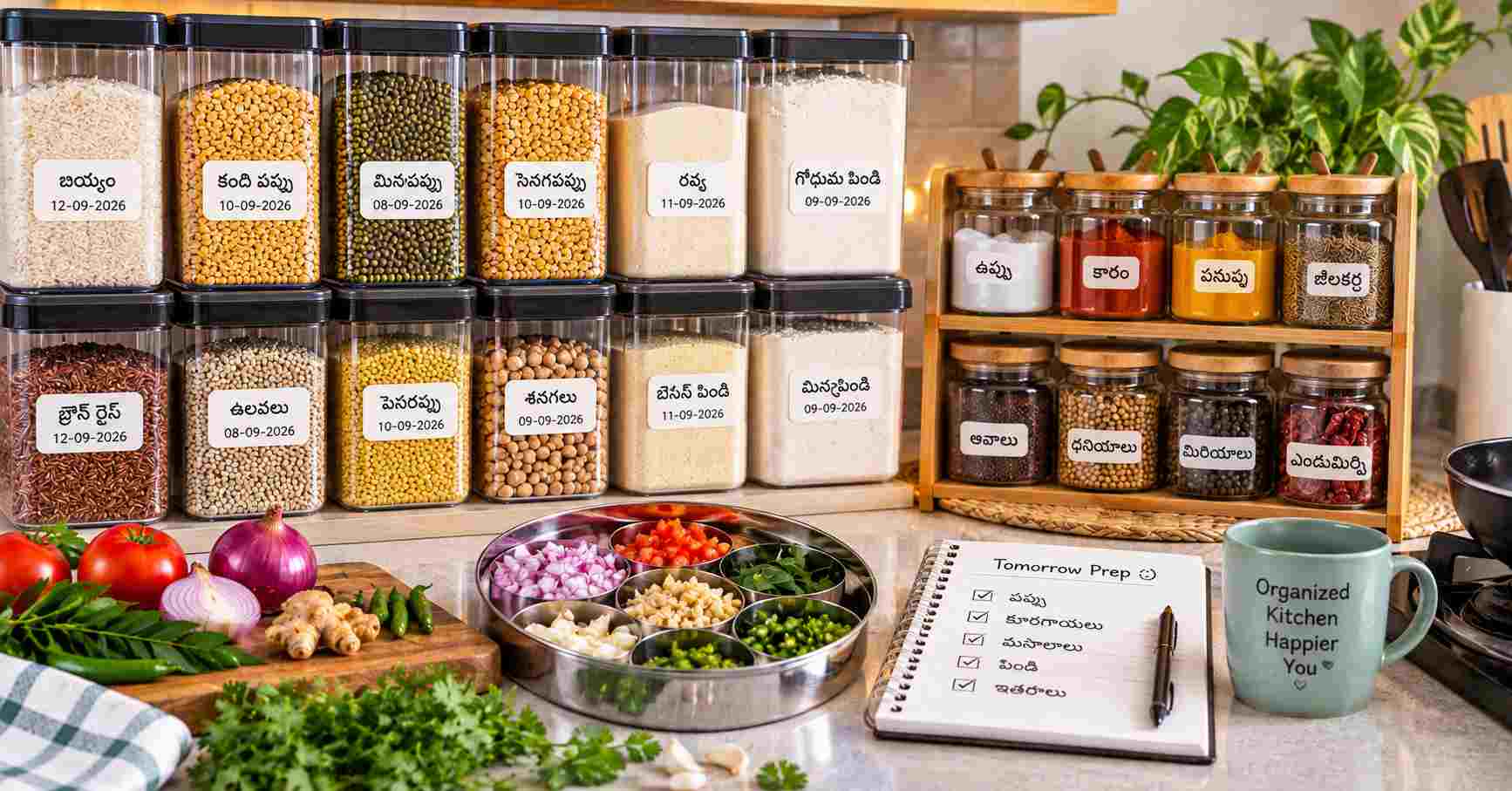 Smart Storage for Dry Ingredients and Spices