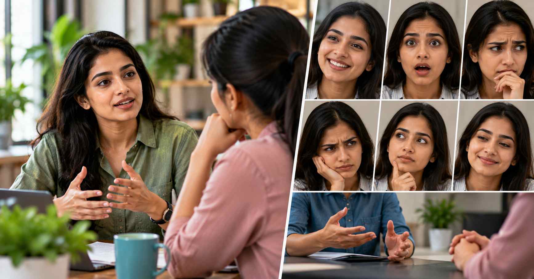 Speech & Facial Expressions