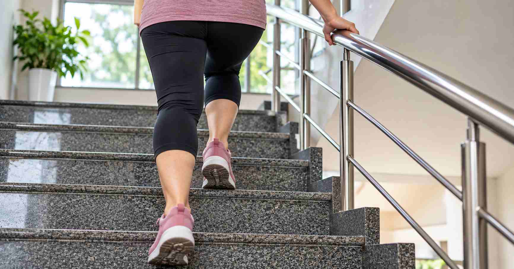 Stair Climbing Pace & Foot Safety