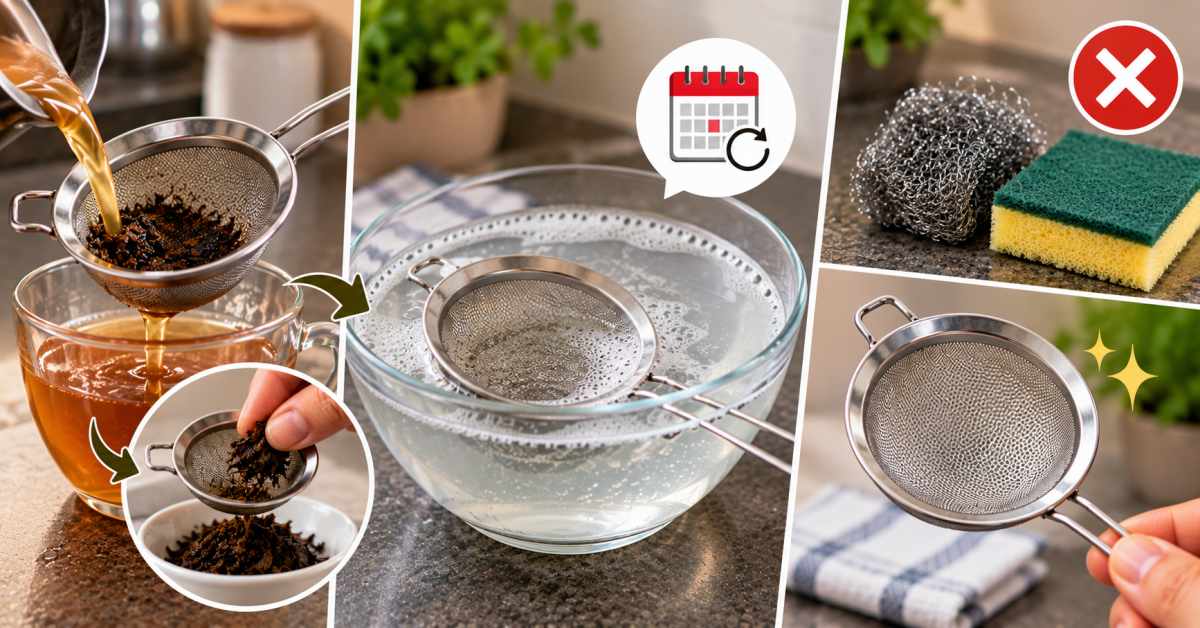 To keep the mesh clean for a long time... 
