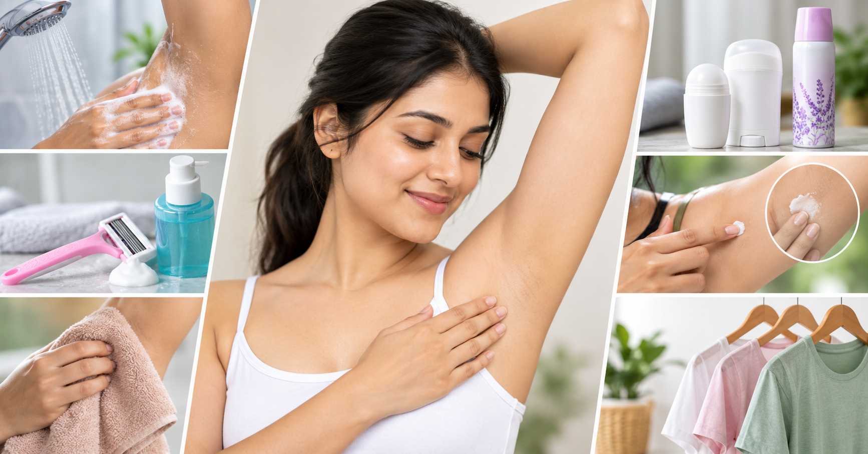 Underarm Cleaning & Shaving Care