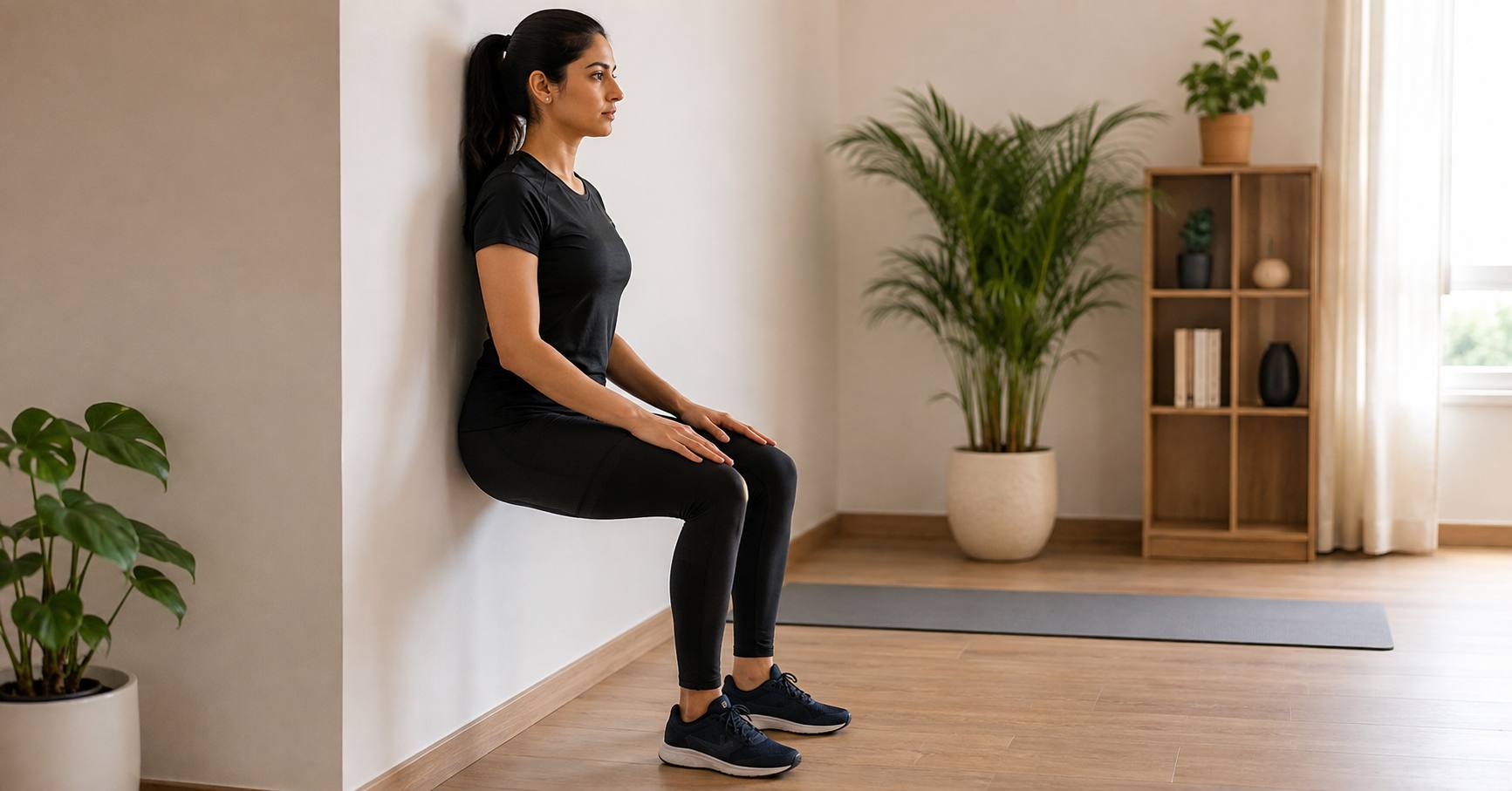 Wall Pilates for Body Strength