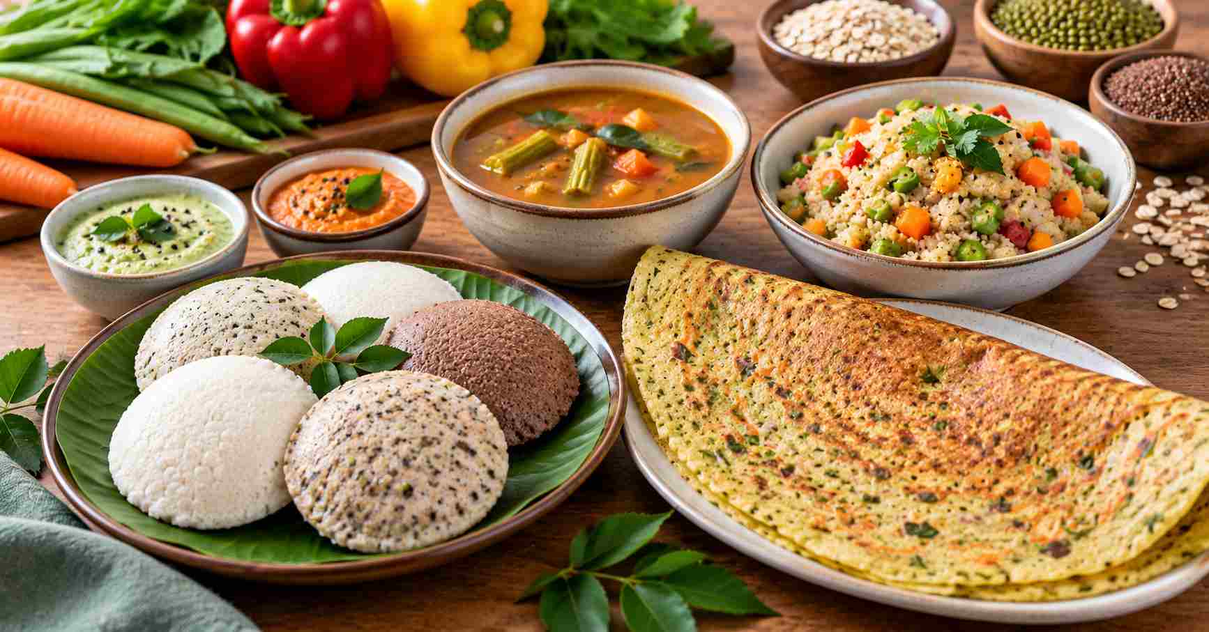 Whole Grains & Vegetables