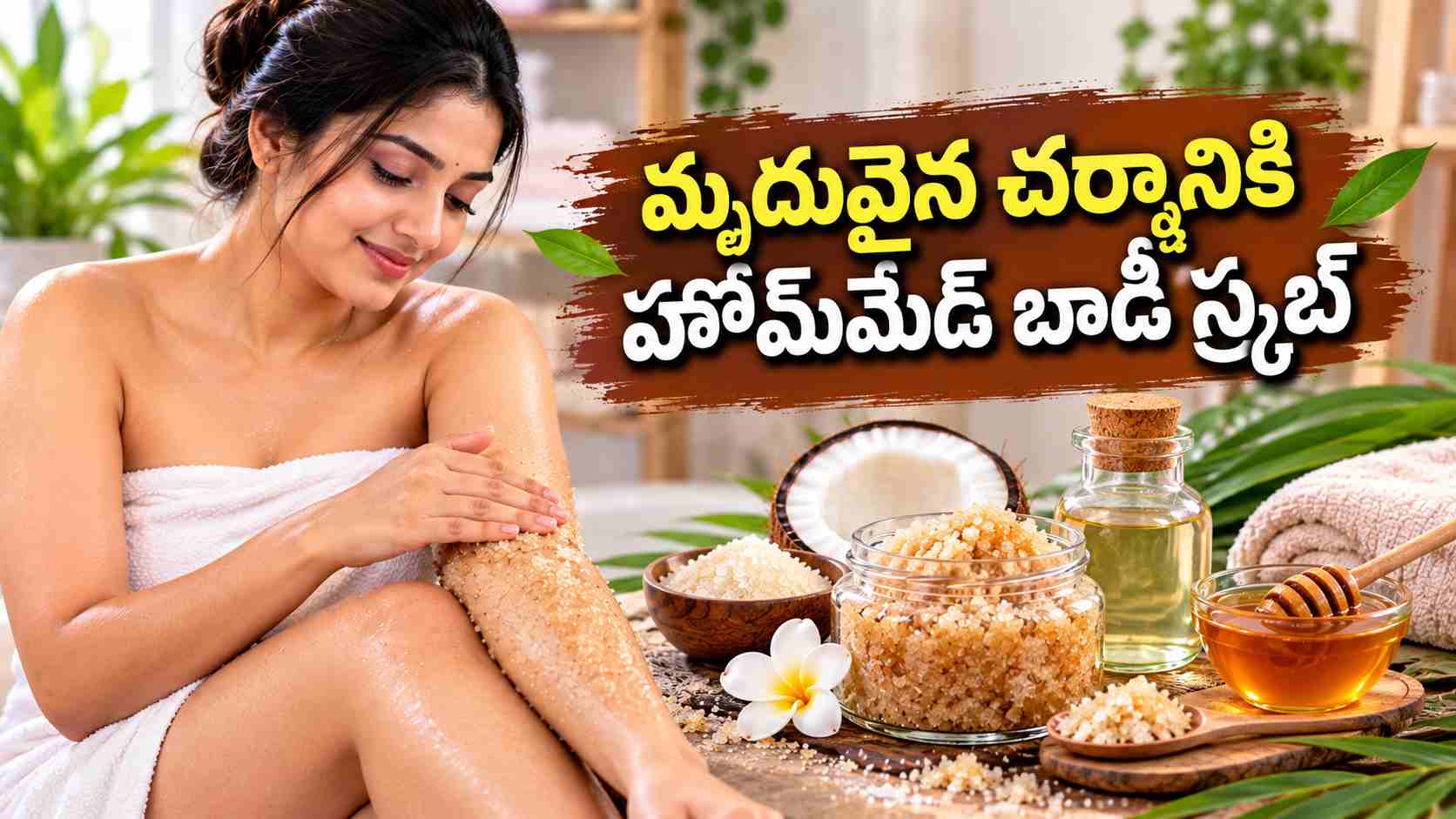 బాడీ స్క్రబ్ కోసం ఖర్చెందుకు… మృదువైన చర్మానికి ఈ హోమ్మేడ్ స్క్రబ్ ట్రై చేయండి! Why Spend On A Body Scrub Try This Homemade Scrub For Softer Skin