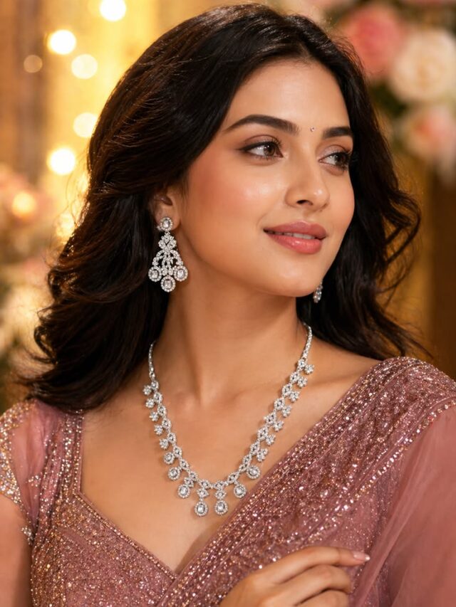రిసెప్షన్ లుక్ హైలైట్ చేసే 9 స్టేట్‌మెంట్ జ్యువెలరీ డిజైన్‌లు