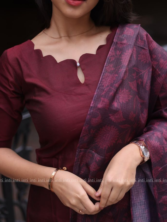 కుర్తీకి కొత్త లుక్ ఇచ్చే 9 డిఫరెంట్ నెక్‌లైన్స్