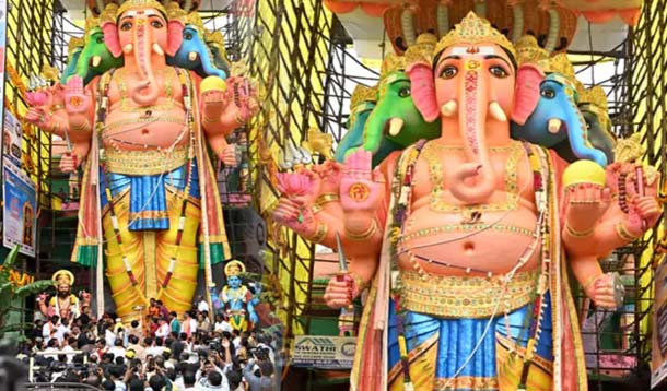 ఖైరతాబాద్‌కు పోటెత్తిన భక్తులు.. తొలి రోజు ఎంత మంది దర్శించుకున్నారంటే?