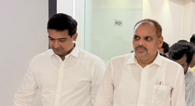 Chinna Srinu Met Minister Kondapalli