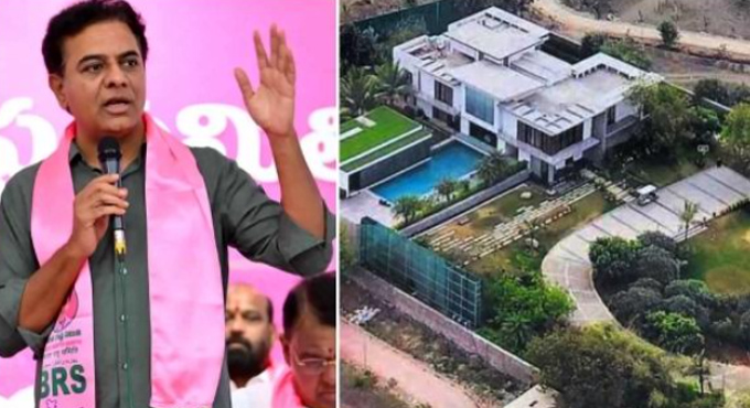 జన్వాడ ఫామ్‌హౌస్ కేటీఆర్‌ది కాదా?